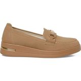 Polaris 167125.NZ6FX Taba Kadın Loafer