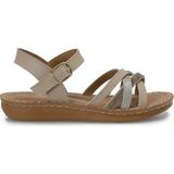 Polaris 409043.Z Rose Gold Kadın Comfort Sandalet - Açık Pembe