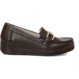 Polaris 5 Nokta 105472.Z6FX Kahverengi Kadın Loafer