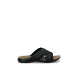 Polaris Erkek Siyah Düz Terlik 45 608011.M6PR Modeli