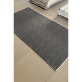 Polaris Halı Kaymaz Taban, Kabartmalı, Salon, Mutfak, Koridor,yatak Odası, Kesme Yolluk Halı Embos 554 Antrasit - 200 x 390 cm