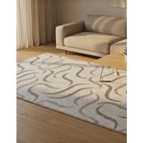 Polaris Halı Kaymaz Taban, Kesme Yolluk Halı, Kabartmalı, Salon, Mutfak, Antre, Koridor,yatak Odası Halısı, Gri - 80 x 540 cm