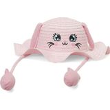 Polaris Hasır Şapka Kız Çocuk Pembe Funny Straw Hat - Standart