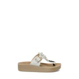 Polaris Kadın Gümüş Düz Terlik 39 407053.Z5FX Modeli