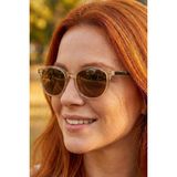 Polarize Bal Rengi Kadın Güneş Gözlüğü 1337 C2054 - TR90 Esnek Dayanıklı Çerçeve - Kahverengi