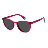 Polaroid Kids Çocuk PLD 8047/S Güneş Gözlüğü, Pembe, 7-10 Yaş, 49