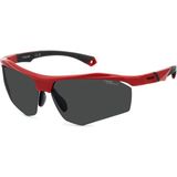 Polaroid Pld 7055/S C9AE3 Unisex Ultrapolar Polarize Bisiklet Gözlüğü - Kırmızı