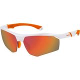 Polaroid Pld 7055/S VK6BG Unisex Ultrapolar Polarize Bisiklet Gözlüğü - Beyaz