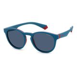 Polaroid PLD 8048/S Mavi Unisex Güneş Gözlüğü
