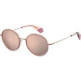 Polaroid Polarize Kadın Pembe Yuvarlak Güneş Güneş Gözlüğü Plp 6079/F/S 35J 0j - Altın - Pembe