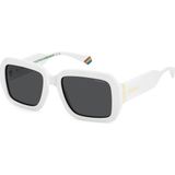 Polaroid Polaroıd Pld 6223/S/X - VK654M9 Grey Polarızed Unisex Güneş Gözlüğü - Beyaz