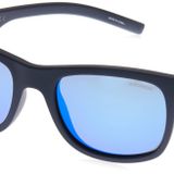 Polaroid Üniseks Çocuk Güneş Gözlüğü, Mavi (Rubber Bluette/Gri), 46