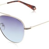 Polaroid Unisex güneş gözlüğü, J5g/Wj Gold, 61