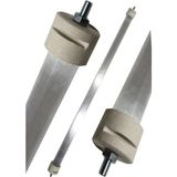 Polat 60 cm Montajlı Infrared Ufo Isıtıcı Elektrikli Soba Camı Porselen Başlıklı 23 mm
