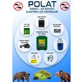 Polat Eko 1000 mt 10-15 Dönüm Güneş Panelli Elektrikli Çit
