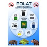 Polat Eko 1500 mt 15-20 Dönüm Güneş Panelli Elektrikli Çit