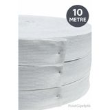 Polat Gipe İplik 3 Cm Örme Beyaz Bel, Paça Lastiği