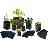 Polatoğlu Tarım 150 Adet, Fidan Poşet, 10 cm x 15 cm Fidan Poşeti, Fide Fidan Poşeti, Fidan Tüpü