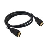 Polaxtor Gold 1.5 Metre HDMI Kablo 1.4V 3D Siyah Esnek Yapı ile Geniş Uyumluluk Sağlar - 1,5 m