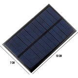 POLAXTOR Güneş Enerji Paneli Solar 6V 1.5W Polikristal 10X7 CM Verimlilik ile Enerji Üretimi