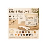 POLE Ahşap Tamir Macunu Su Bazlı Çatlak Dolgu Macunu Mobilya MDF Kapı Parke Duvar Laminat Tamir Macunu