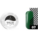 Pole Professional Stamping Boya 6ml Paint Gel 07 Yeşil