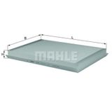 Polen Fıltresı Crafter 2.0tdı/2.5tdı Sprınter 06-16 Mahle La307