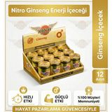 Polen Market Nitro Max Ginseng +18 Performans Enerji Içeceği (Gizli Gönderim) - 12 Adet