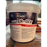 Polen Water Off Likit Membran Uv Dirençli Su Yalıtım Malzemesi - Beyaz - 1 kg