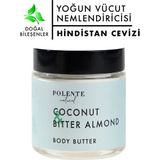 Polente Natural 100 ml Hindistan Cevizi ve Acı Badem Body Butter Yoğun Vücut Nemlendiricisi