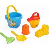 Polesie Mavi Büyük Kova ve Oyuncak Hikayesi Temalı Plaj Seti, Ergonomik Tasarım ile 21,5 x 19,5 x 23,5 cm - 3 - 6 Yaş