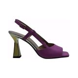 Poletto Hakiki Deri Pembe-Altın Sandalet Topuklu 319 260 V1 - Pembe - Altın