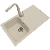 POLEX Cristalüx Granit Eviye P-02+Luxury Bej