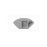 POLEX Cristalüx Granit Evye P-CR1 Gri Tezgah Altı Ve Tezgah Üstü Mutfak Evyesi 104,5x57cm