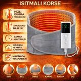 Polham Elektrikli 3 Kademe Isı – Zaman Ayarlı Isıtmalı Korse, Bel, Sırt, Omuz, Karın, Bacak Diz Isıtıcı Kemer