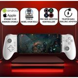 Polham İphone 15 Üzeri Ve Android Uyumlu Type-C Mobil Oyun Kolu | Pro Seri Joystick | Şarj Özellikli