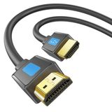 Polham Jasoz Altın Kaplama 5 Metre Hd Series 120hz 8k Hdmı To Hdmı 2.1v Hdmı Kablosu Görüntü Aktarım Kablosu