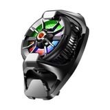 Polham Oyuncular Ve Yayıncılar İçin Telefon Soğutucu | Rgb Led Işıklı Tasarım | 4500 Rpm Turbo Fan | Tripod Uyumlu Sessiz Soğutma