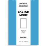 Poli Art Design Cep Eskiz Defteri (Marker ve Grafik Için) Reportage Sketchbook - Gök Mavisi