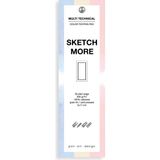 Poli Art Design Delikli Vidalı Renk Paleti 3ü1 Arada 5X17CM Aqua (Suluboya ve Grafik Için)