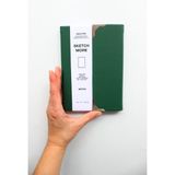Poli Art Design Diktörgen Suluboya Cilt Defteri Pro B6 Suluboya ve Grafik Için Pro Watercolor Sketchbook - Yaprak Yeşil
