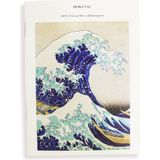 Poli Art Design Hokusai ''kanagawa'da Büyük Dalga'' A6 Çizgisiz Defter