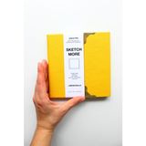 Poli Art Design Kare Cilt Defteri Canson The Wall Pro 15 x 15 cm Marker ve Grafik Için Pro Classic Sketchbook - Limon Sarısı