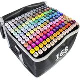 Poli Art Design Marker Set Pro 168’LI (Touch Twin)
