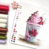 Poli Art Design Süper Set Çizim Eskiz Defterleri Tip A (RASGELE RENK) - Bebek Pembe