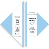 Poli Art Design Üçgen Eskiz Defteri (Suluboya ve Grafik Için) Watercolour Triangle Sketchbook - --