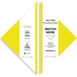 Poli Art Design Üçgen Eskiz Defteri (Suluboya ve Grafik Için) Watercolour Triangle Sketchbook - Limon Sarısı