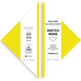 Poli Art Design Üçgen Eskiz Defteri (Suluboya ve Grafik Için) Watercolour Triangle Sketchbook - Sarı