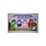 POLI Robocar Poli Roy Amber Helly 4 lü Set Figür Oyuncak