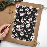 Poliart Kraft “doğu Kaleydoskopu” Eskiz Defteri A4 Karışık Teknikler Için Mix Media Craft Sketchbook